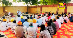 Encroachment On Land Near Ram Sarovar Pond in ramdevra jaisalmer news